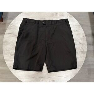 Jos A Bank Leaderboard Golf Shorts Mens 40 Black Tailored Fit Dress